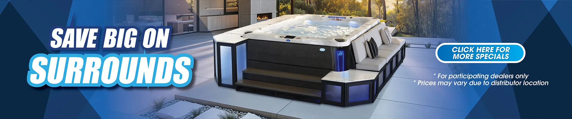 Calspas hot tub being used in a family setting - Ontario